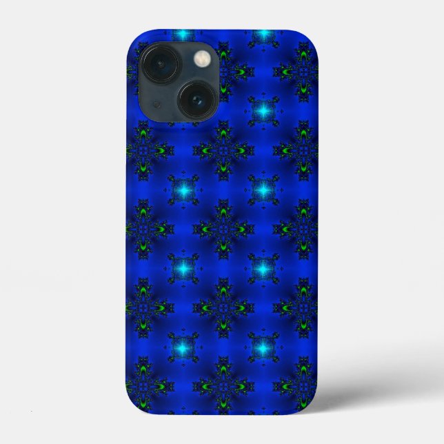 Artdeco Abstract Flowers and Stars Case-Mate iPhone Case (Back)