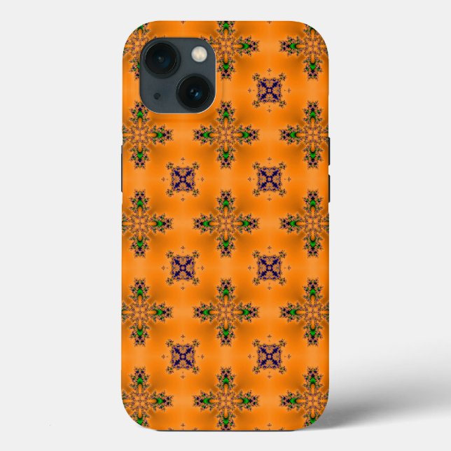 Artdeco Flowers in Retro Style Case-Mate iPhone Case (Back)