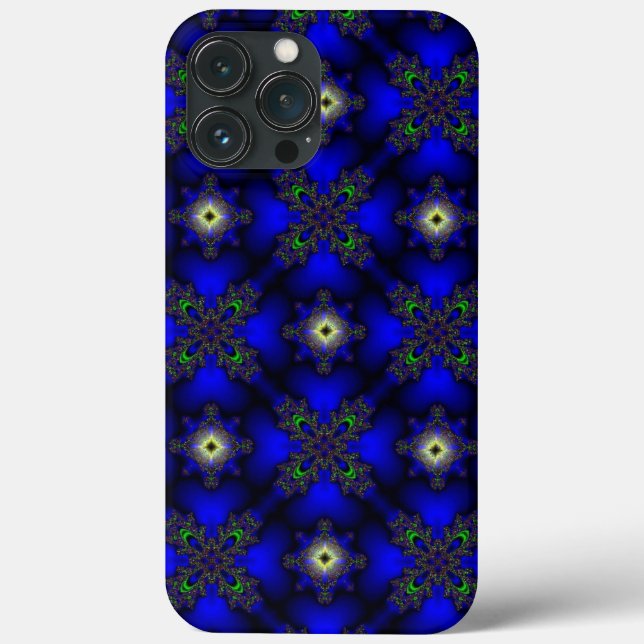 Artdeco Flowers in Retro Style Case-Mate iPhone Case (Back)