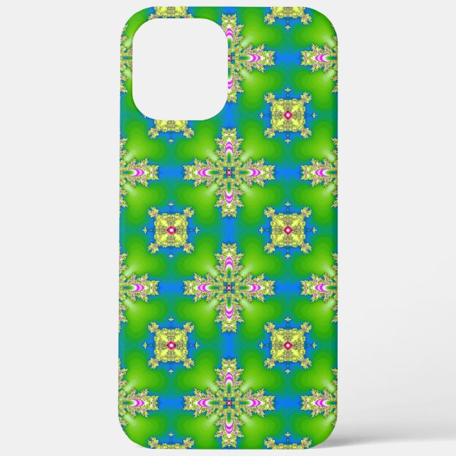 Artdeco Flowers in Retro Style Case-Mate iPhone Case (Back)