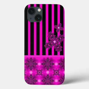 Artdeco Flowers in Retro Style iPhone 13 Case