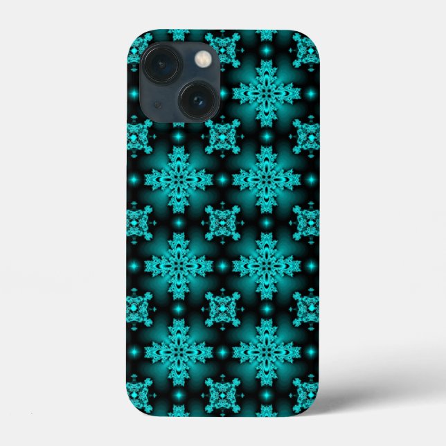 Artdeco Flowers in Retro Style Case-Mate iPhone Case (Back)