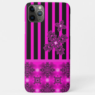 Artdeco Flowers in Retro Style iPhone 11 Pro Max Case