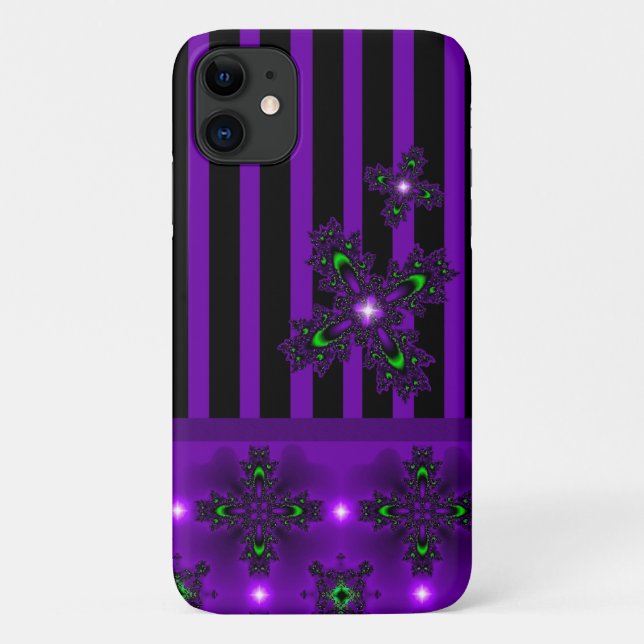 Artdeco Flowers in Retro Style Case-Mate iPhone Case (Back)