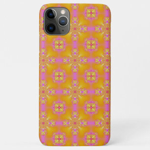 Artdeco Flowers in Retro Style iPhone 11 Pro Max Case