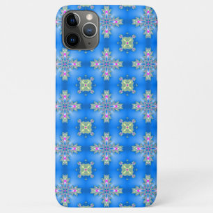 Artdeco Flowers in Retro Style iPhone 11 Pro Max Case