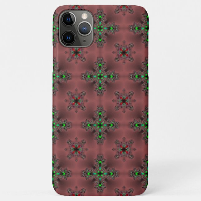 Artdeco Flowers in Retro Style Case-Mate iPhone Case (Back)