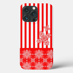 Artdeco Flowers in Retro Style iPhone 13 Pro Case