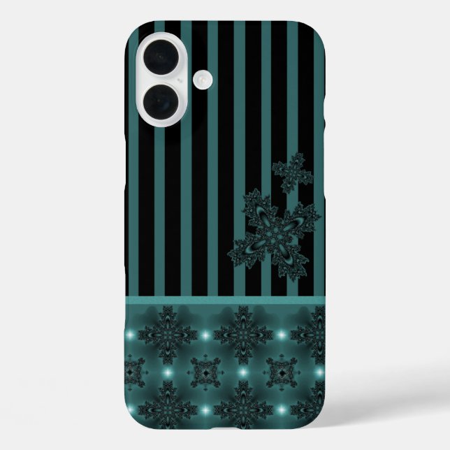 Artdeco Flowers in Retro Style Case-Mate iPhone Case (Back)