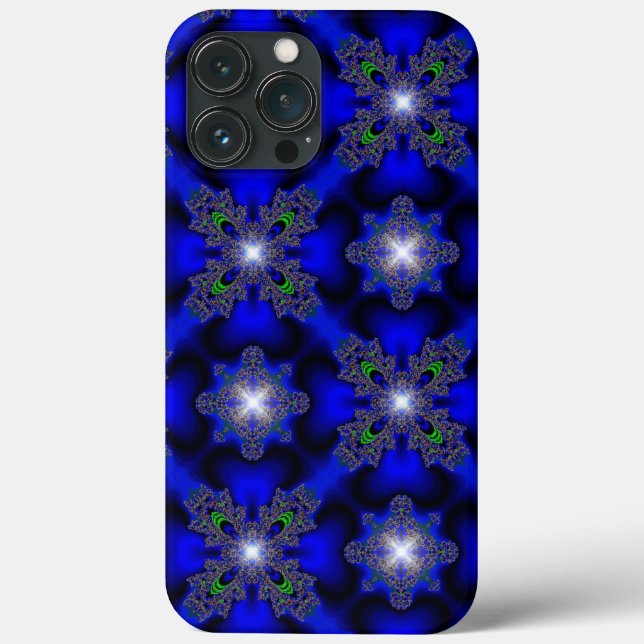 Artdeco Flowers in Retro Style Case-Mate iPhone Case (Back)