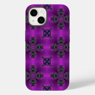 Artdeco Flowers in Retro style Case-Mate iPhone 14 Case