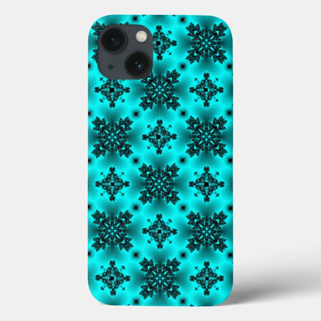 Artdeco Flowers in Retro Style Case-Mate iPhone Case (Back)