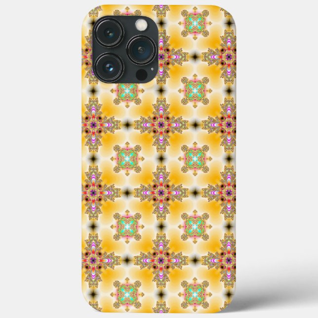 Artdeco Flowers in Retro Style Case-Mate iPhone Case (Back)