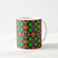 Artdeco Flowers in Retro Style
