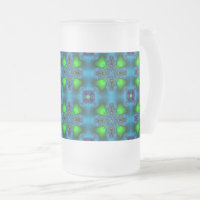 Artdeco Flowers in Retro Style
