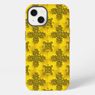 Artdeco Flowers in Retro Style iPhone 13 Case