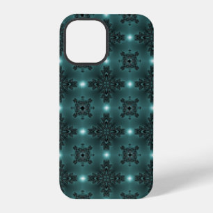 Artdeco Flowers in Retro Style iPhone 12 Pro Case