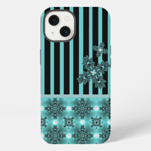 Artdeco Flowers in Retro Style iPhone 13 Case