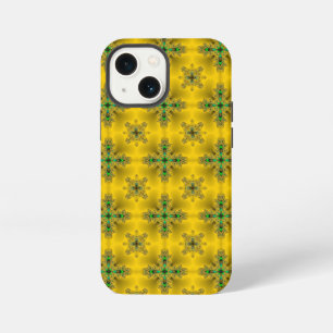 Artdeco Flowers in Retro Style iPhone 13 Mini Case