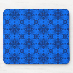Artdeco Flowers in Retro Style Mouse Mat