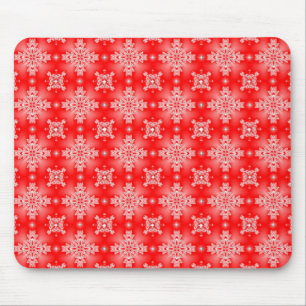 Artdeco Flowers in Retro Style Mouse Mat