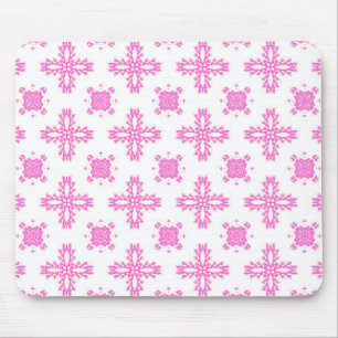 Artdeco Flowers in Retro Style Mouse Mat