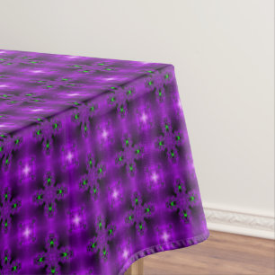 Artdeco Flowers in Retro Style Tablecloth