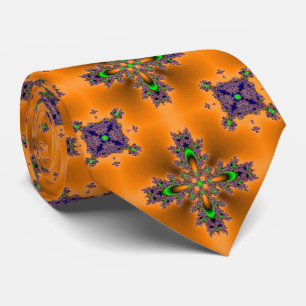 Artdeco Flowers in Retro Style Tie