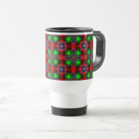 Artdeco Flowers in Retro Style