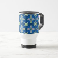 Artdeco Flowers in Retro Style