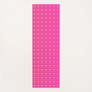 Artdeco Flowers in Retro Style Yoga Mat