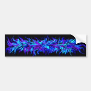 Artdeco in Regenbogen Style Bumper Sticker