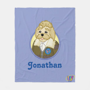 Arte Fact Fleece Blanket