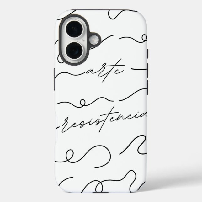 Arte, Resistencia Case-Mate iPhone Case (Back)