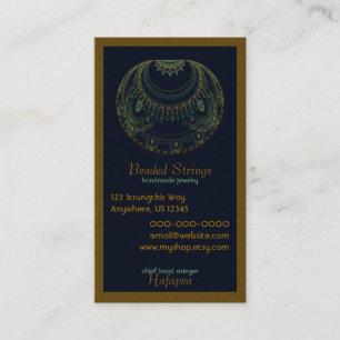Artefact Abstract Art Business Card