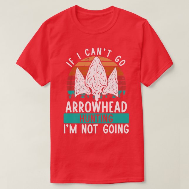 Artefact Arrowhead Collection Arrowhead Hunting  T-Shirt (Design Front)