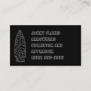 Artefact collector business cards