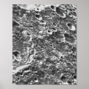 Artemis 1 Moon Mission Lunar Image Poster