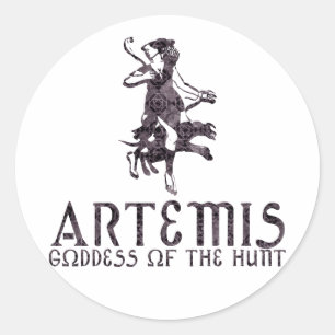 Artemis Classic Round Sticker