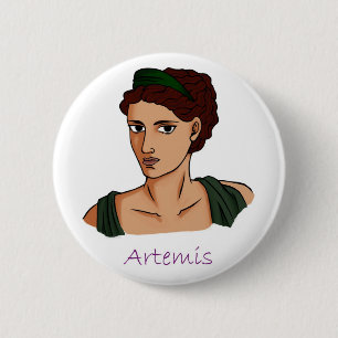 Artemis - Greek Goddess Badge