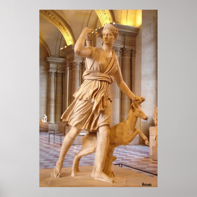 Artemis / Greek Goddess/ NASA / Poster (Front)
