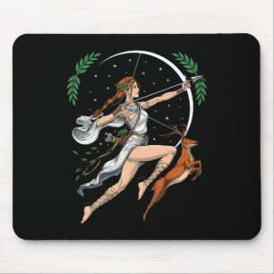 Artemis Greek Goddess Of Hunting Ancient Greece My Mouse Mat