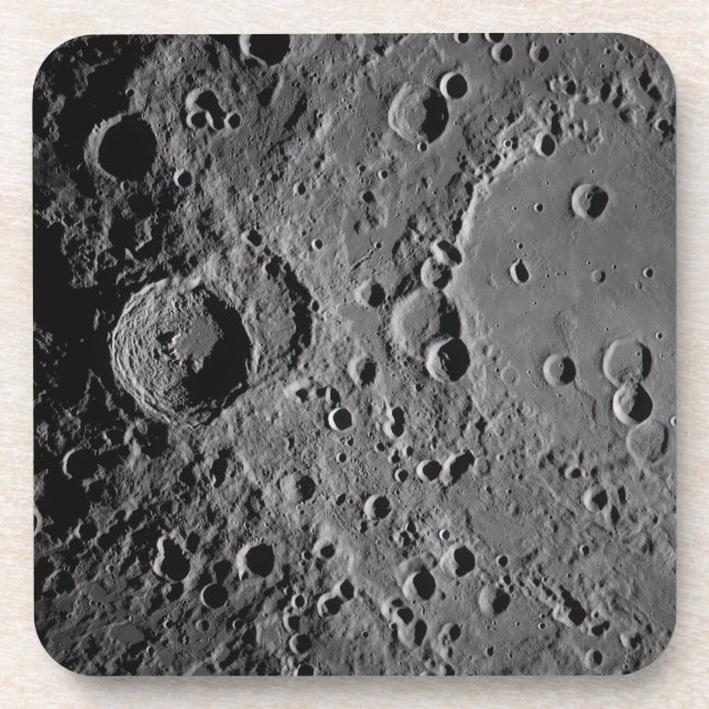 Artemis II Lunar Craters Coaster (Front)