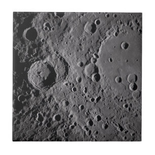 Artemis II Lunar Craters Tile