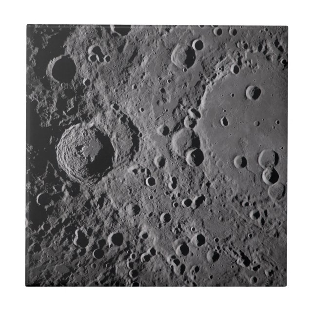 Artemis II Lunar Craters Tile (Front)