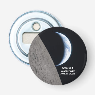 Artemis II Lunar Flyby Bottle Opener