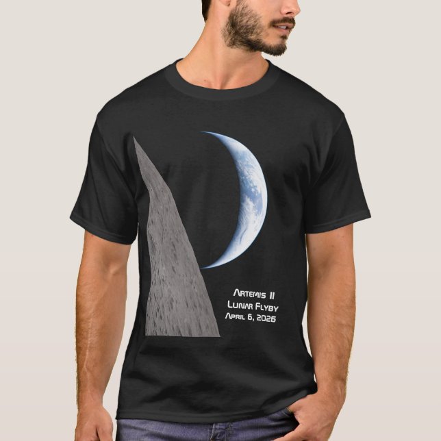 Artemis II Lunar Flyby T-Shirt (Front)