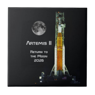 Artemis II Moon Mission Tile