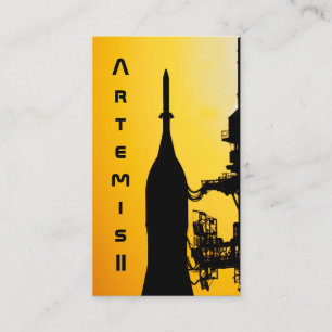 Artemis II to Launch Pad Business Card