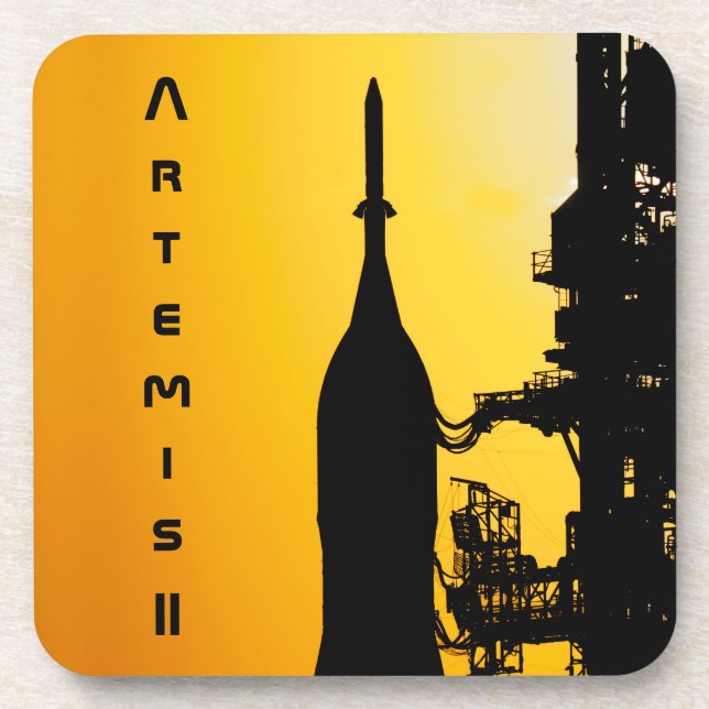 Artemis II to Launch Pad Coaster (Front)